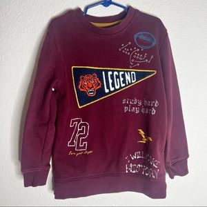 Boys crew neck sweater